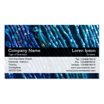 Colour Band - Black - Bead Rope Business Card Template