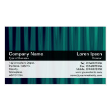 Colour Band - Black - Green Drapery Business Cards