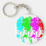 Colour Bar Cameramen Keychains