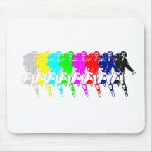 Colour Bar Cameramen Mouse Mats