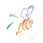 colour.bee stickers