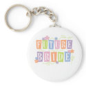 Colour Blocks Future Bride keychains
