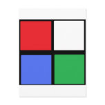 colour boxs postcards