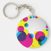 Colour Bubbles Key Chain