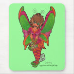 Colour Burst Fairy Mousepad