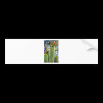 Colour Cacti bumper stickers
