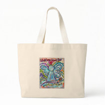 Colour Cancer Angel Bag