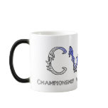 Colour changing logo mug