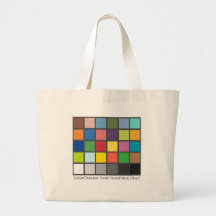 Colour Chequered Table Canvas Bags