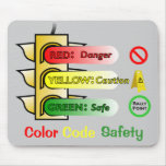 Colour Code Safety mousepads