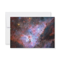 Colour Composite Image of the Carina Nebula Custom Invitations