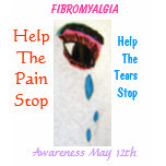 Colour Cry-Fibromyalgia t-shirts