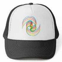 Colour Curves: Vector Illustration: Hat