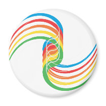 Colour Curves: Vector Illustration: Magnets