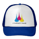 Colour Droplets Customisable Hat