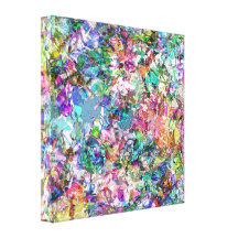 Colour Filled Abstract Canvas Prints