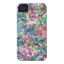 Colour Filled Abstract Case-Mate iPhone 4 Cases