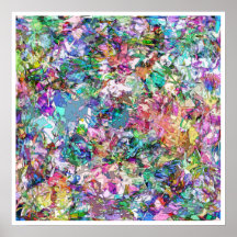 Colour Filled Abstract Posters