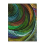 Colour Glory Abstract Art Postcard
