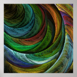 Colour Glory Abstract Art Print