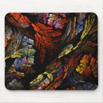 Colour Harmony Abstract Art Mousepad