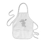 Colour Me Dragon and Butterfly Net aprons
