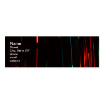 Colour Motion Lights Business Card Templates