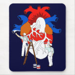 Colour My Heart - Mousepad