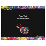 COLOUR PALETTE 3 fold brochure flyers