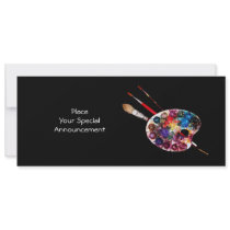 COLOUR PALETTE PERSONALIZED ANNOUNCEMENT