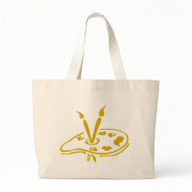 Colour palette - Painter Canvas Bag
