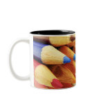 colour pencil mugs