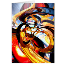 Colour Revolution Abstract Card