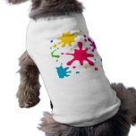 Colour Spatter pet clothing