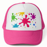 Colour Spatter hats