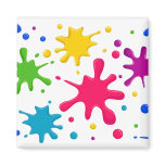 Colour Spatter magnets