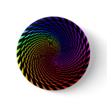 Colour Spiral: Abstract Art: Button
