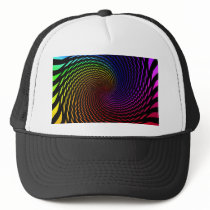 Colour Spiral: Abstract Art: Hat