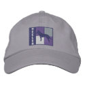 Colour Squares Australian Cattle Dog embroidered hats