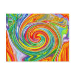 Colour Swirl Postcard