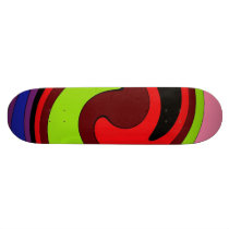 Colour Swirl Skateboard