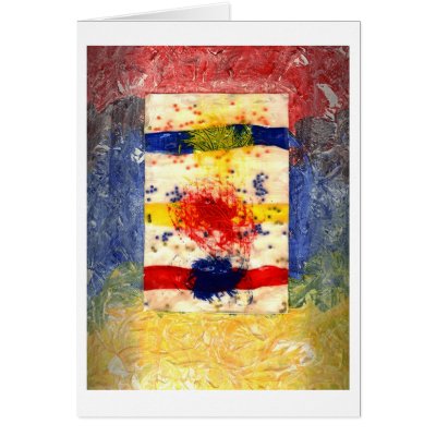 Colour Therapy Greeting Card by richardmadgin