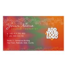 Colour Therapy with Logo Business Card