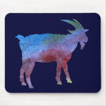 Colour Washed Goats Mousepad