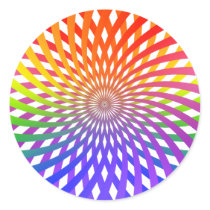 Colour Wheel Spiral: Stickers
