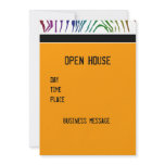 Colour Zebra Patterns invitations