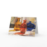 Coloured Bottles cards