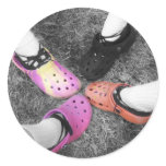 Coloured Crocs & Soft Shoes Sticker