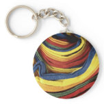 Coloured felt keychains