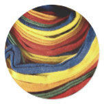 Coloured felt stickers